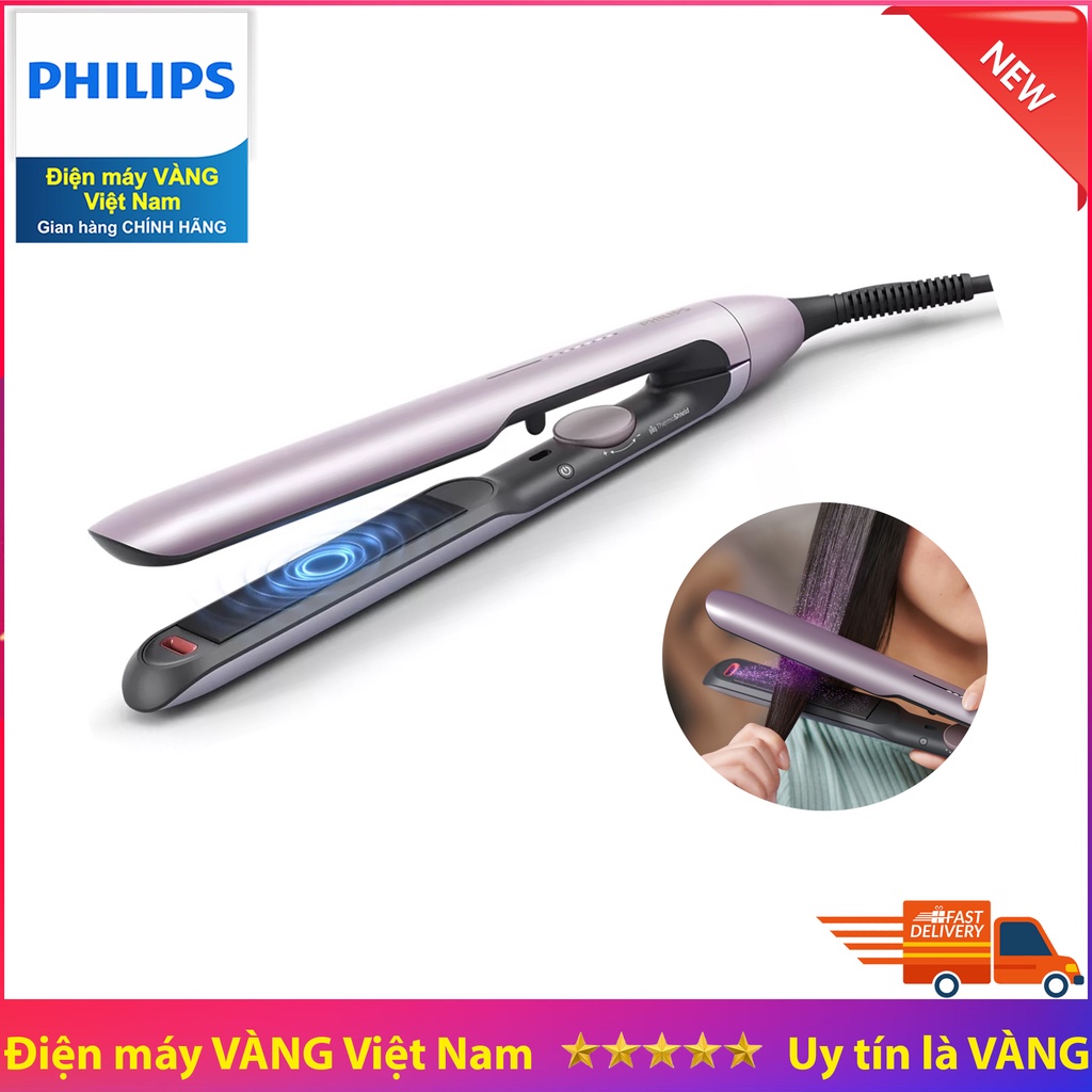 Máy kẹp tạo kiểu tóc Philips BHS675 và BHS530 hãng phân phối