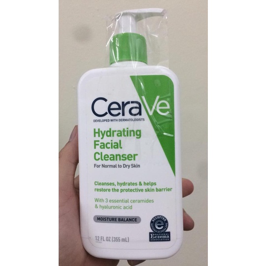 Sữa Rửa Mặt Cerave 236ml dành cho da khô bản trung rẻ