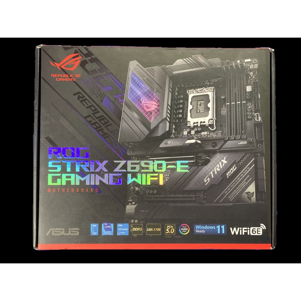 Mainboard Asus ROG Strix Z690 Z790 E Gaming Wifi  - Bo mạch chủ Intel socket LGA 1700 (Hàng Mỹ)