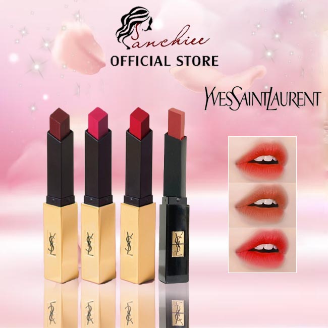 Son YSL Slim mini chính hãng, YSL Rouge Pur Couture The Slim bản 1,2 gram