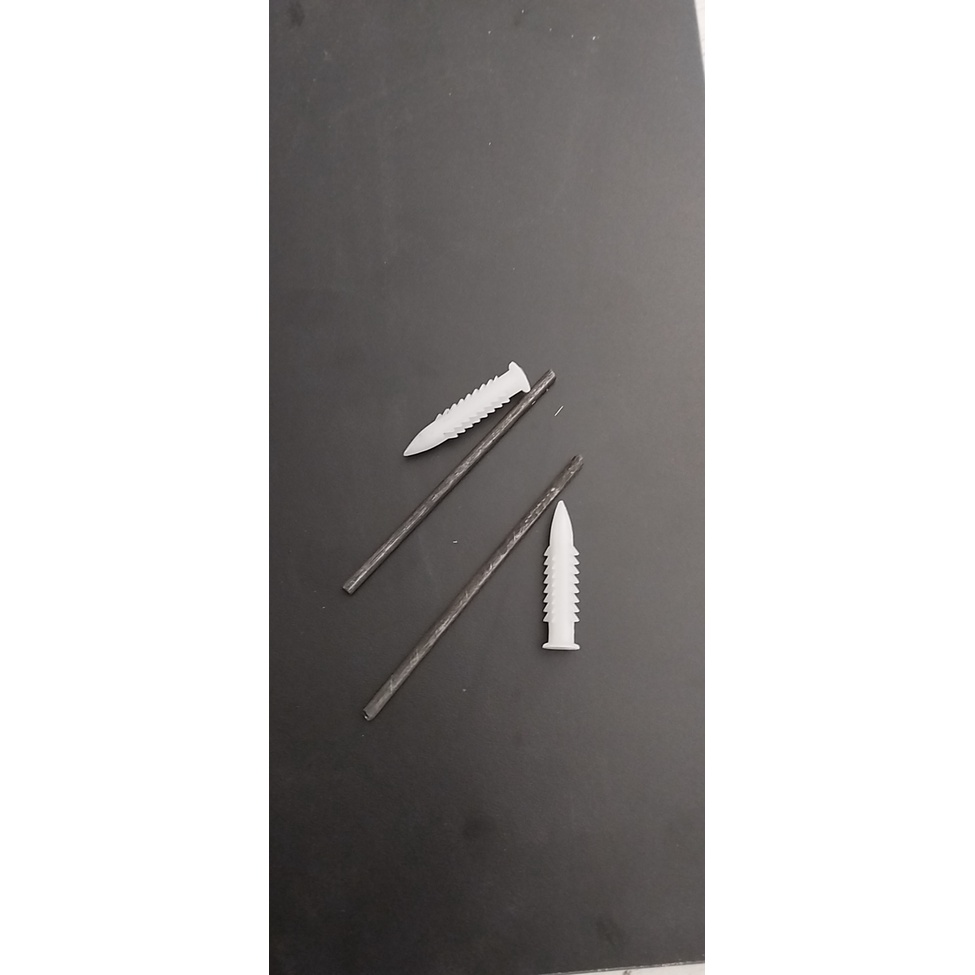 CHỐT ÂM TƯỜNG TREO KỆ TRANG TRÍ CÓ KÈM Tắc Kê