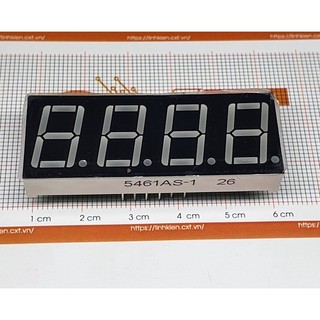 Led 7 thanh 0.56 inch 4 số sáng đỏ k chung 5461as