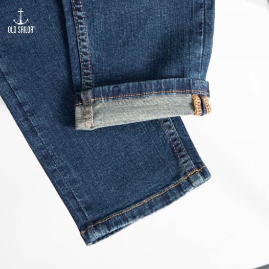 Quần Jean Nam Trơn OLD SAILOR Thời Trang Hàn Quốc Chất Denim Form Chuẩn Carrot Big Size