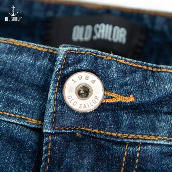 Quần Jean Nam Trơn OLD SAILOR Thời Trang Hàn Quốc Chất Denim Form Chuẩn Carrot Big Size