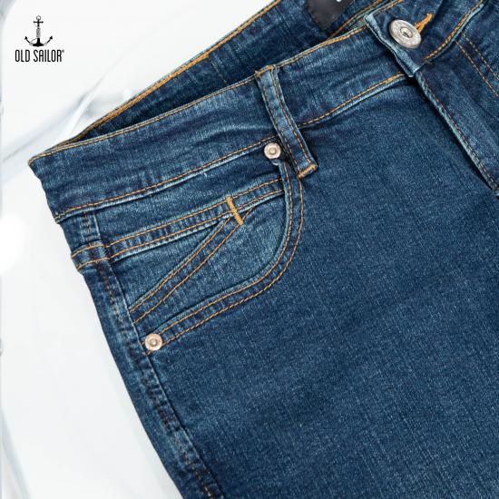 Quần Jean Nam Trơn OLD SAILOR Thời Trang Hàn Quốc Chất Denim Form Chuẩn Carrot Big Size