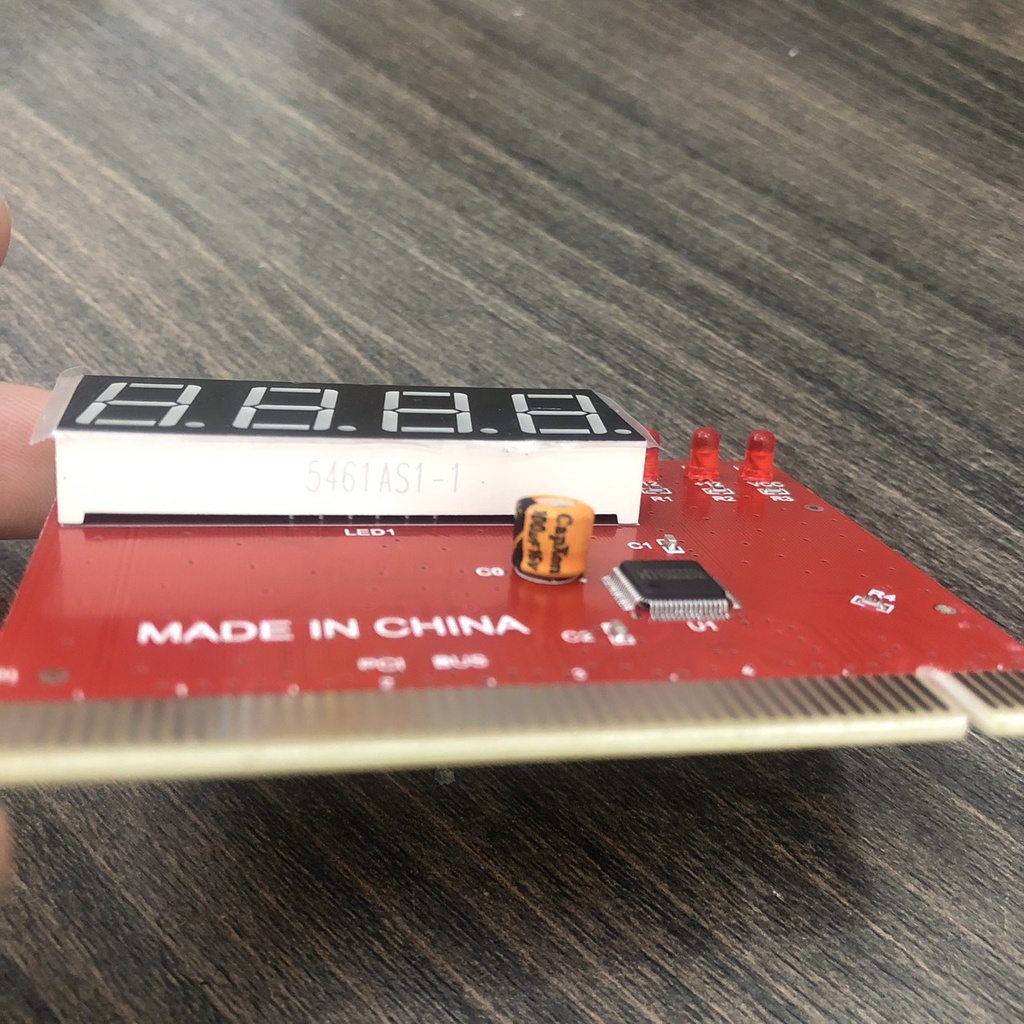 Card test Mainboard 4 số dùng cho main có khe cắm PCI  -DC1016