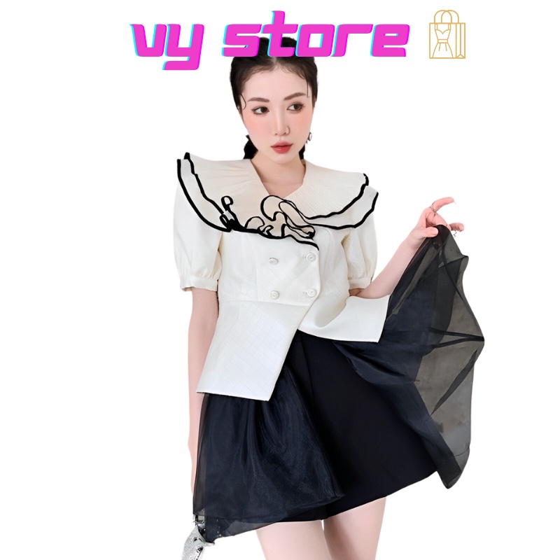 Áo Sơ Mi cổ bèo hết nước chấm (có sẵn tại shop)