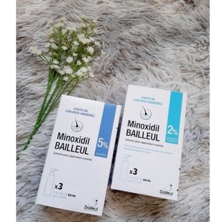 Xịt mọc tóc Minoxidil Bailleul 2% 5% 60ml
