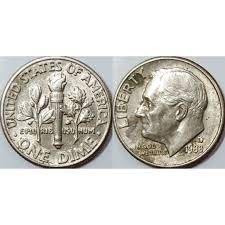 Đồng xu 1 dime mỹ 1965-nay