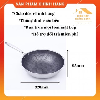 Chảo chống dính 5 đáy chống xước hàng nhập khẩu đức,có bảo hành