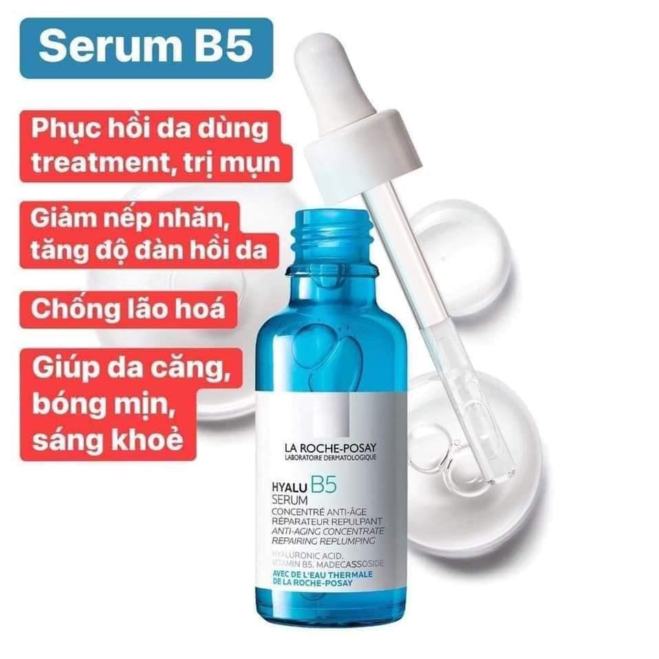 Serum La Roche-Posay B5 Hyalu Tái Tạo Và Phục Hồi Da