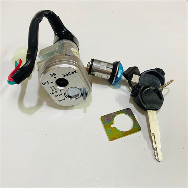 Khóa Wave Rs 4 dây vuông Dùng xe Học Sinh 50cc