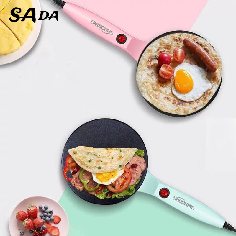 Sada Máy Làm Bánh Kếp Lò Xo Tự Động mini Tiện Dụng