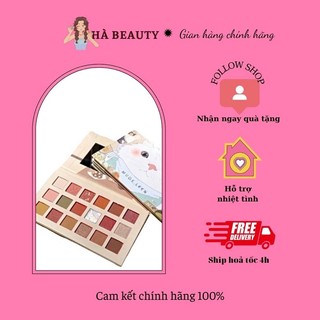 Bảng phấn mắt 18 ô mắt mèo HUDAPRO nội địa Trung