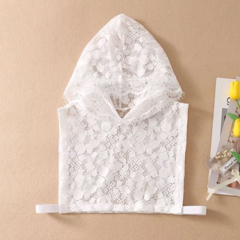 Hàng Mới Về Yisiyi Áo Sweatshirt Có Mũ Trùm Đầu Phối Ren Rỗng Hợp Thời Trang Mùa Hè Dễ Phối Đồ Hàng Mới Bán Tr#0323