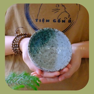 Chén ăn, bát con gốm sứ, tiệm gốm ú