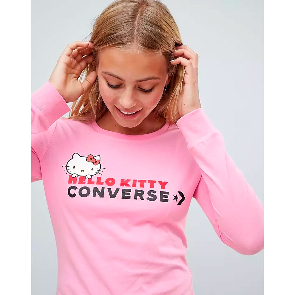 Áo Converse x Hello Kitty Long Sleeve 10008704_694