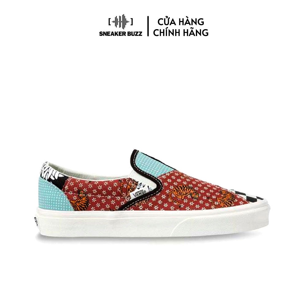 Giày Vans Slip-On Tiger Patchwork VN0A4U381IO
