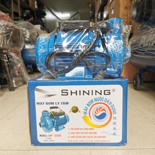 Máy bơm nước ly tâm cá sấu shining 370w - hàng dây đồng