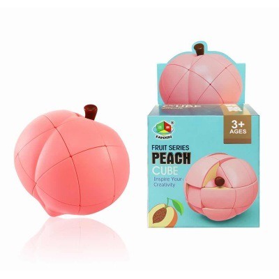 Rubik Trái Cây - Rubik 3x3 Hình Quả Đào FanXin Peach siêu biến thể