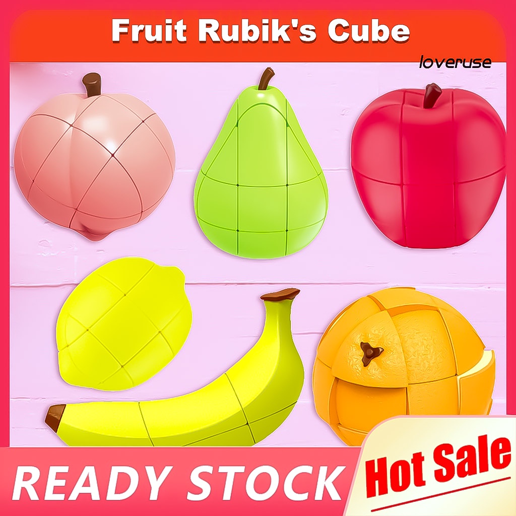 Rubik Trái Cây - Rubik 3x3 Hình Quả Đào FanXin Peach siêu biến thể