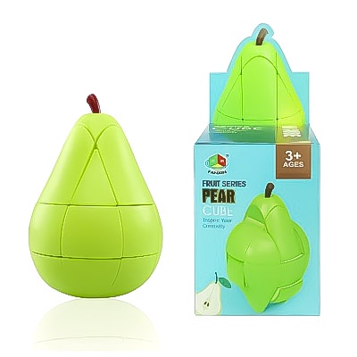 Rubik quả lê Fanxin Pear Cube 3x3 Rubik hoa quả loại đẹp