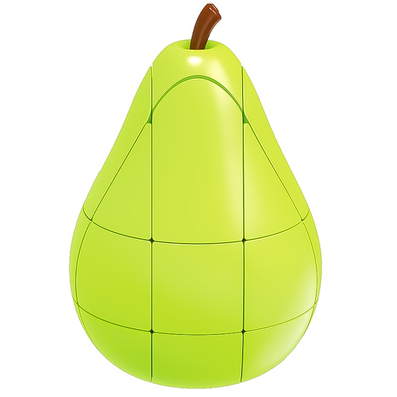 Rubik quả lê Fanxin Pear Cube 3x3 Rubik hoa quả loại đẹp