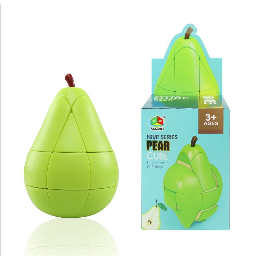 Rubik quả lê Fanxin Pear Cube 3x3 Rubik hoa quả loại đẹp