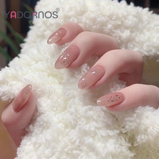 YADORNOS Set 24 Móng Tay Giả Thời Trang Dành Cho Nữ
