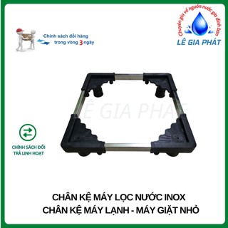 Chân kê máy lọc nước đa năng chất liệu nhựa + inox dùng cho máy lọc nước
