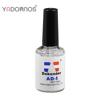 YADORNOS Dung dịch tẩy keo dán móng tay giả 10ml đa năng tiện dụng
