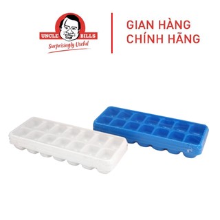 Bộ 3 Khay Làm Đá 14 Ô Tủ Lạnh Tiện Lợi Uncle Bills KA0157 - Hàng Nhập Khẩu