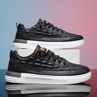 [ FREESHIP ] Giày Sneaker Nam, Giày Nam Da Cá Sấu - Fullbox