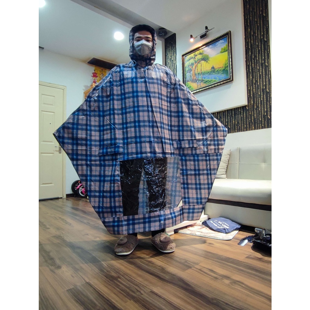Áo Mưa Cách Dơi Chính Hãng VY LONG ,Vải Dù Siêu Bền Cực Dai 1 người 2 người (Hàng này dày dặn nhé, nhiều màu lựa chọn)
