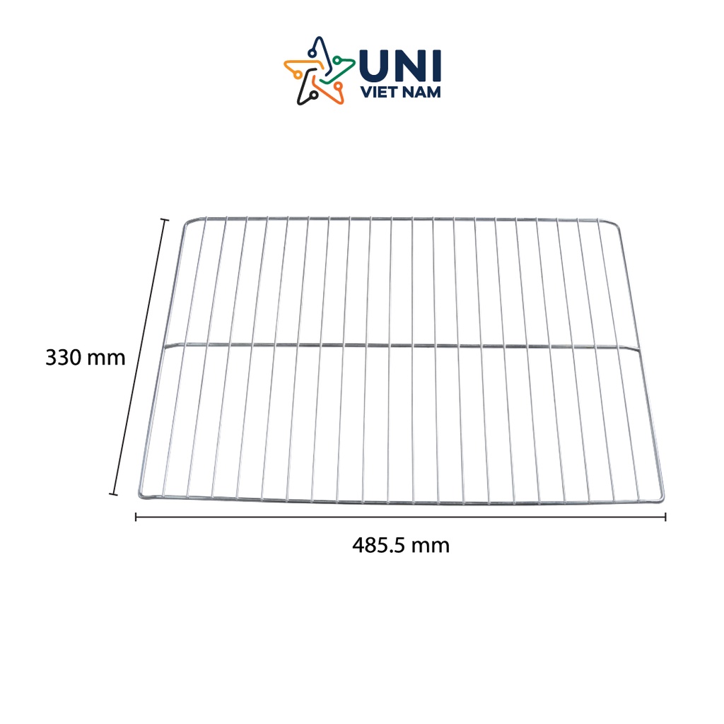 Khay, Vỉ nướng của Lò nướng Unitech LU-63