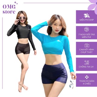 Bộ đồ bơi, Áo bơi lẻ, quần bơi lẻ kiểu áo hở lưng, quần short đùi