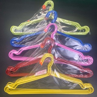 Móc nhựa quần áo DL [ 50 cái] - mẫu móc tiệm giặt ủi