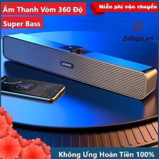 Loa Bluetooth Vi Tính, Máy Tính, Tivi SPEAKER 350BS BASS Âm Thanh 360 Độ Nghe Nhạc, Xem Phim Cực Đã, Loa Soundbar Để Bàn
