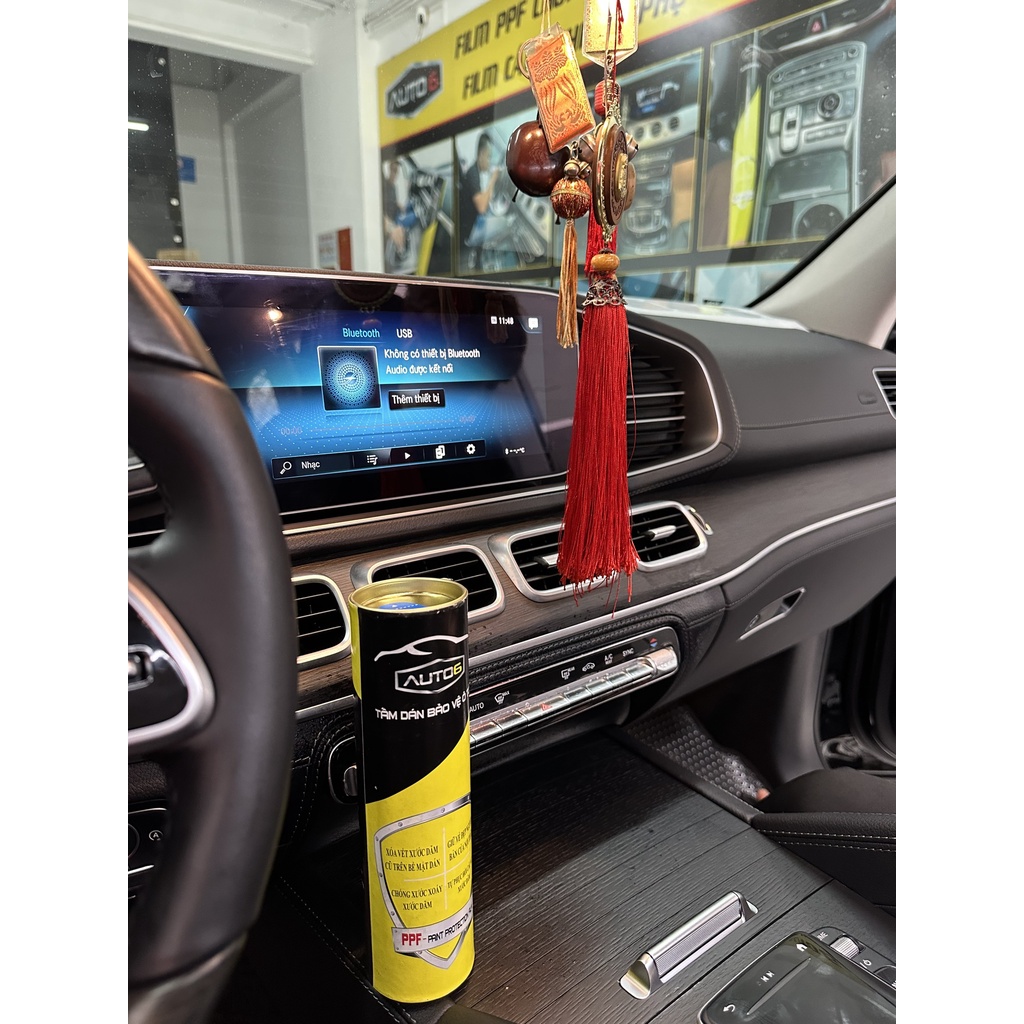 MERCEDES GLE 2019-2023: Phim PPF dán bảo vệ MÀN HÌNH - AUTO6 &lt; Chống xước hiệu quả &gt;