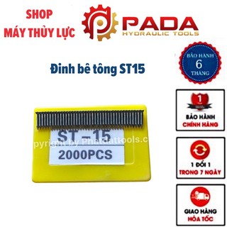 Đinh bê tông ST15 - Cho máy bắn đinh betong, hộp 400 đinh