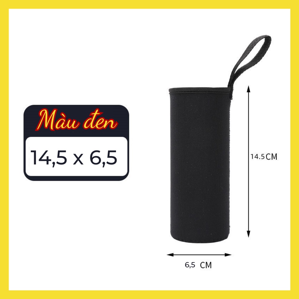 Túi đựng bình nước giữ nhiệt co giãn tiện dụng 500ml và 300ml
