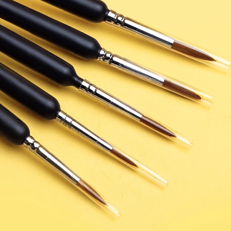 Bút tỉa béo đi nét, ke nét dùng vẽ chi tiết màu Acrylic, màu nước, Gouache dễ sử dụng