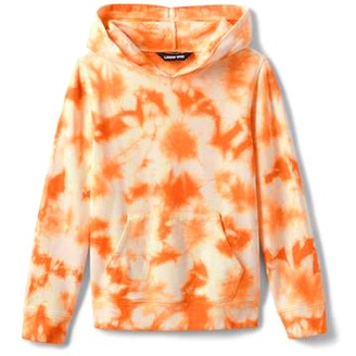 Áo hoodie vải thun da cá mềm mịn đẹp xuất sắc hàng xuất xịn thích hợp cả nam và nữ màu cam loang