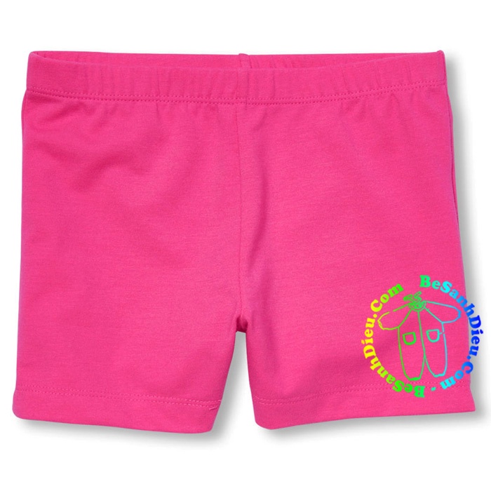 Quần đùi thun bé gái hiệu Gymboree hàng xuất xịn màu tím sen