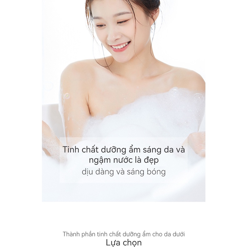 Sữa tắm nước hoa  420ML DIY tự pha Hương thơm quyến rũ và bí ẩn Lưu hương lâu dưỡng ẩm sáng da mờ thâm