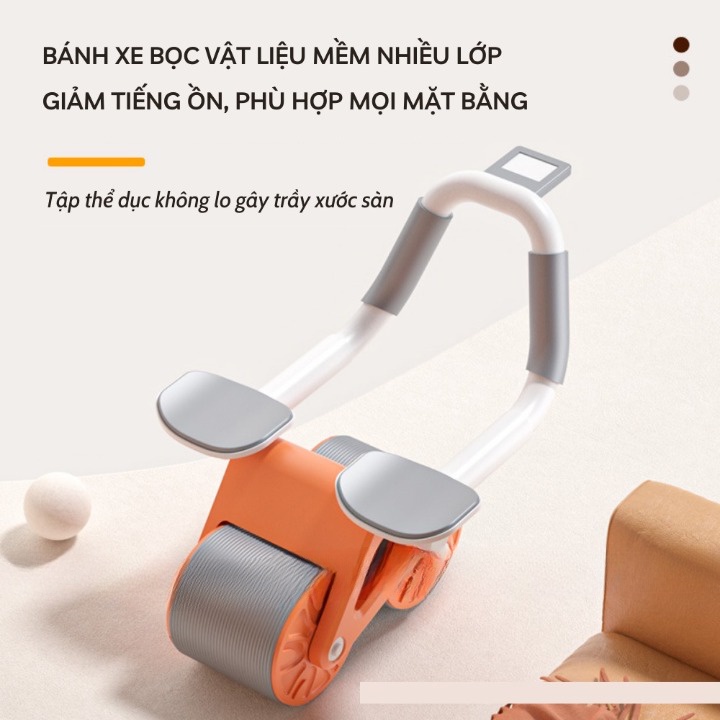 Con Lăn Khuỷu Tay Tập Squat Cơ Bụng FITGym Pro Tặng Đệm Quỳ - Home and Garden