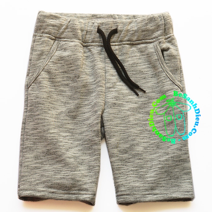 Quần thun lửng cho bé trai hiệu Primark hàng Cambodia xuất xịn phom quần chuẩn đẹp màu xám dệt vân