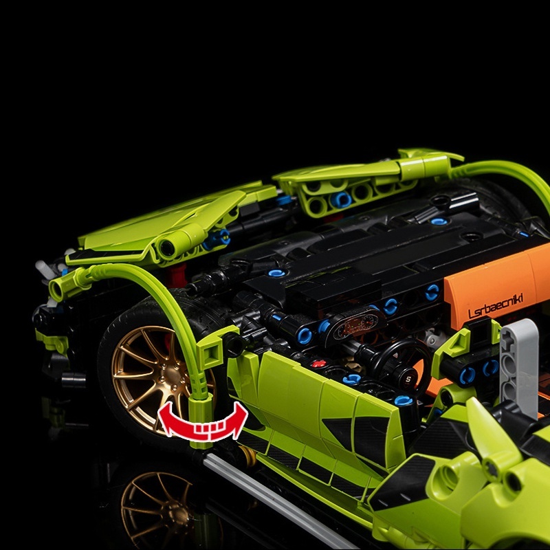 Đồ Chơi Lắp Ráp Mô Hình Điều Khiển Từ Xa RC Technic Siêu Xe Lamborghini Sian SY8600 Trang Trí Decor Sang Trọng