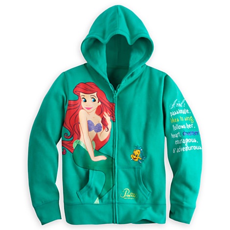 Áo khoác cho bé hàng Disney VNXK cực đẹp cực chất màu xanh Tiên Cá
