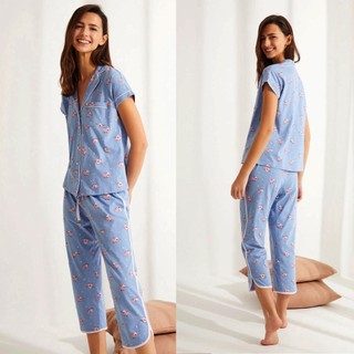 Bộ Pyjama vải thun cotton hàng xuất xịn mát rượi, nhẹ tênh